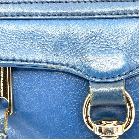 Rebecca Minkoff Mini MAC Chain Strap Crossbody Blu - Picture 5 of 12